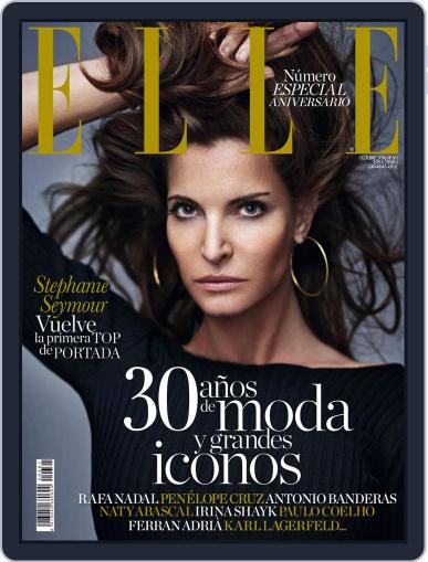 Elle España October 1st, 2016 Digital Back Issue Cover