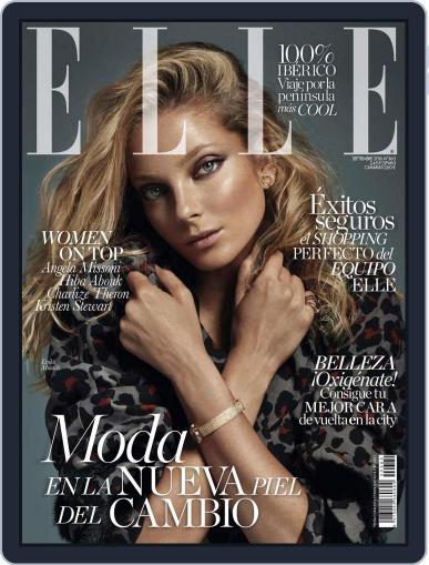Elle España August 31st, 2016 Digital Back Issue Cover