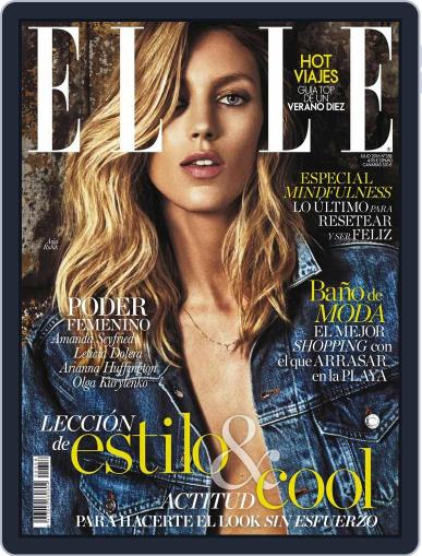 Elle España June 21st, 2016 Digital Back Issue Cover