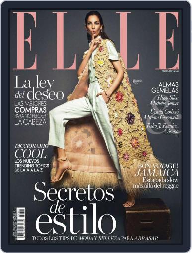 Elle España February 1st, 2016 Digital Back Issue Cover