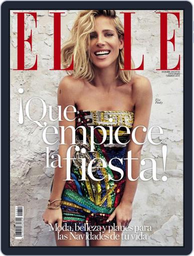 Elle España December 1st, 2015 Digital Back Issue Cover