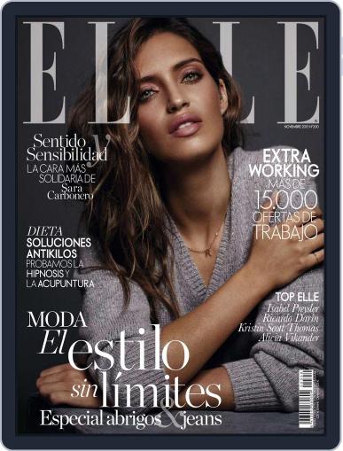 Elle España November 1st, 2015 Digital Back Issue Cover