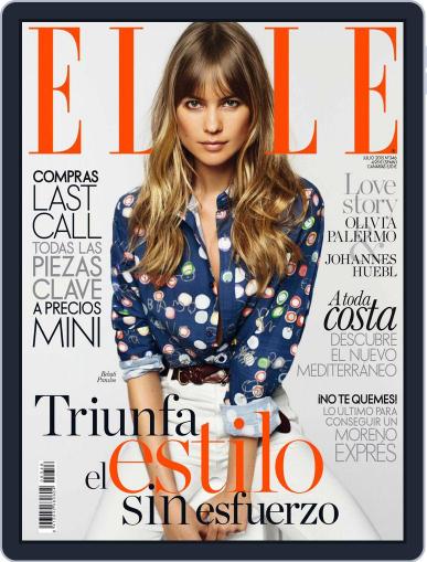 Elle España June 18th, 2015 Digital Back Issue Cover
