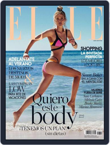 Elle España April 20th, 2015 Digital Back Issue Cover