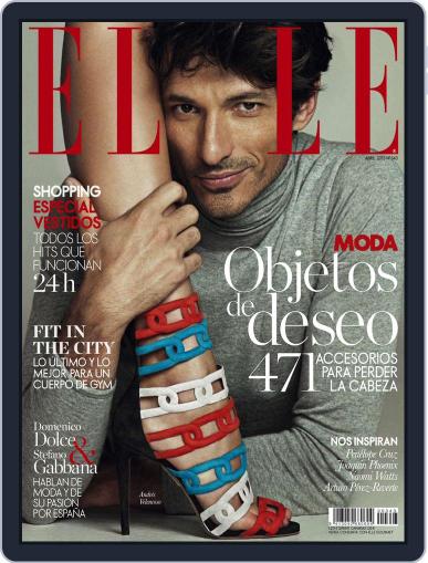 Elle España March 19th, 2015 Digital Back Issue Cover