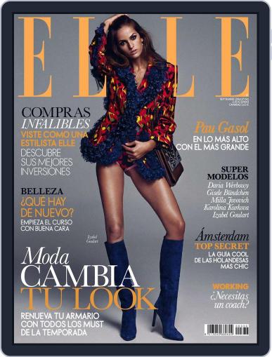 Elle España August 21st, 2014 Digital Back Issue Cover