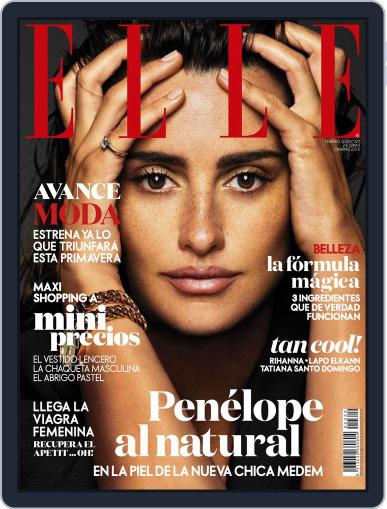 Elle España February 3rd, 2014 Digital Back Issue Cover