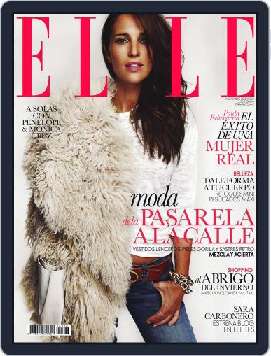 Elle España October 21st, 2013 Digital Back Issue Cover