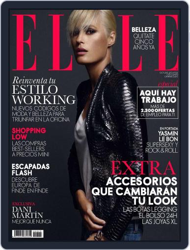 Elle España September 20th, 2013 Digital Back Issue Cover