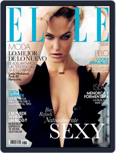 Elle España July 18th, 2013 Digital Back Issue Cover