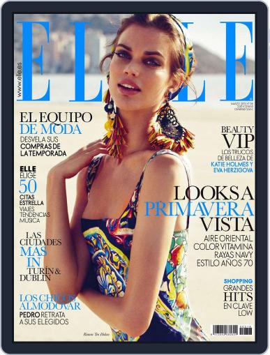Elle España February 20th, 2013 Digital Back Issue Cover