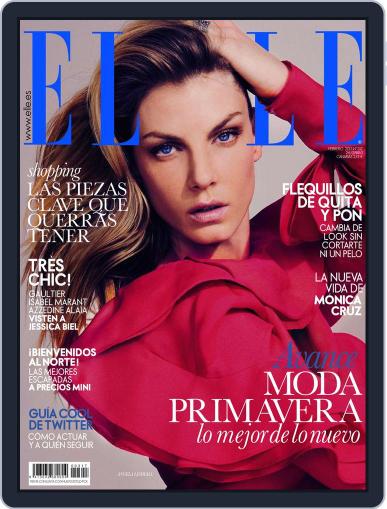 Elle España January 17th, 2013 Digital Back Issue Cover
