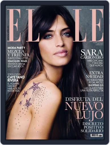 Elle España November 22nd, 2012 Digital Back Issue Cover