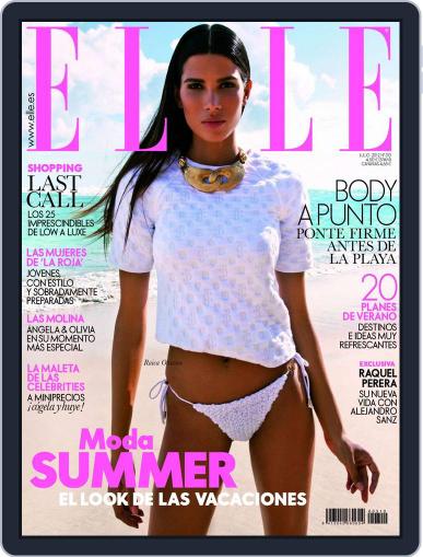 Elle España June 22nd, 2012 Digital Back Issue Cover