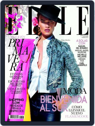 Elle España February 20th, 2012 Digital Back Issue Cover