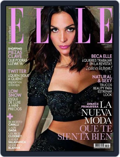 Elle España January 25th, 2012 Digital Back Issue Cover
