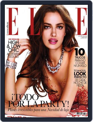 Elle España November 22nd, 2011 Digital Back Issue Cover