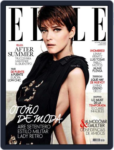 Elle España August 17th, 2011 Digital Back Issue Cover