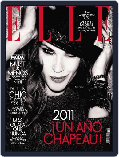 Elle España December 23rd, 2010 Digital Back Issue Cover