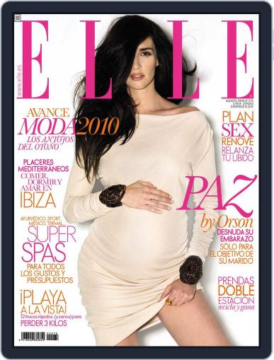 Elle España July 15th, 2009 Digital Back Issue Cover