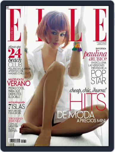 Elle España June 17th, 2009 Digital Back Issue Cover