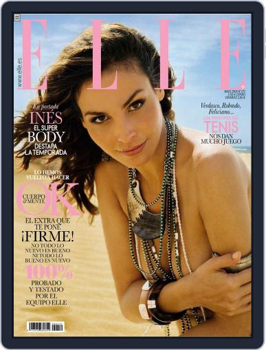Elle España April 20th, 2009 Digital Back Issue Cover