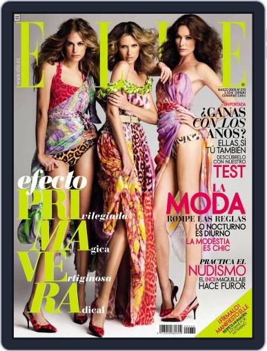 Elle España February 17th, 2009 Digital Back Issue Cover