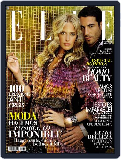 Elle España October 14th, 2008 Digital Back Issue Cover