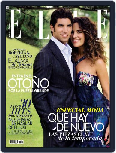 Elle España August 19th, 2008 Digital Back Issue Cover