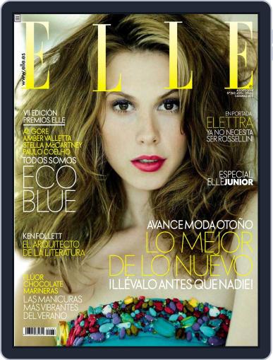 Elle España July 14th, 2008 Digital Back Issue Cover