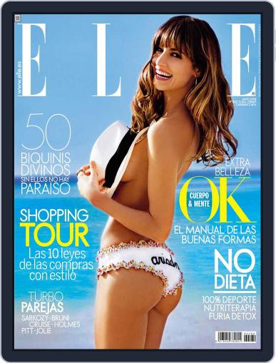 Elle España April 14th, 2008 Digital Back Issue Cover