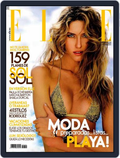 Elle España June 15th, 2007 Digital Back Issue Cover