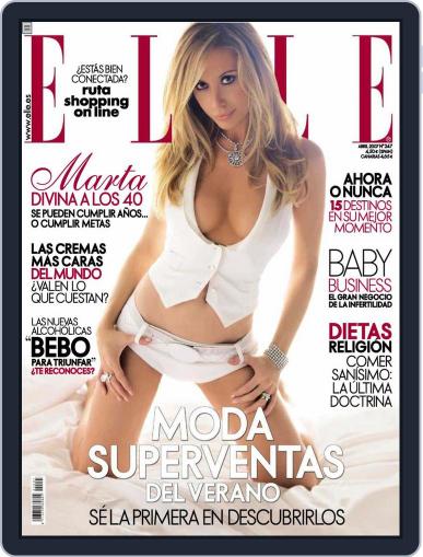 Elle España March 20th, 2007 Digital Back Issue Cover
