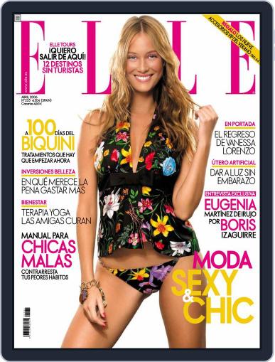 Elle España March 28th, 2006 Digital Back Issue Cover
