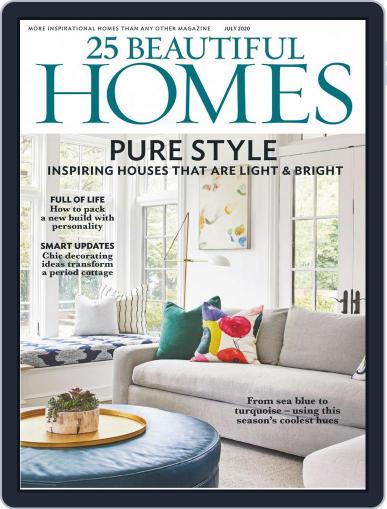 25 Beautiful Homes July 1st, 2020 Digital Back Issue Cover