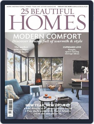 25 Beautiful Homes February 1st, 2020 Digital Back Issue Cover