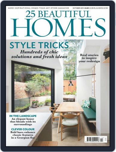 25 Beautiful Homes October 1st, 2019 Digital Back Issue Cover