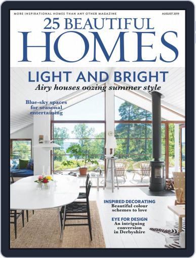 25 Beautiful Homes August 1st, 2019 Digital Back Issue Cover