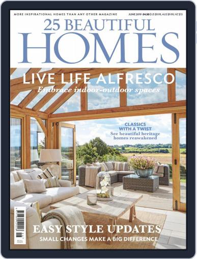 25 Beautiful Homes June 1st, 2019 Digital Back Issue Cover