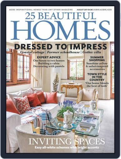 25 Beautiful Homes August 1st, 2017 Digital Back Issue Cover