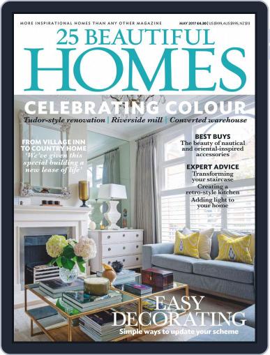 25 Beautiful Homes March 30th, 2017 Digital Back Issue Cover