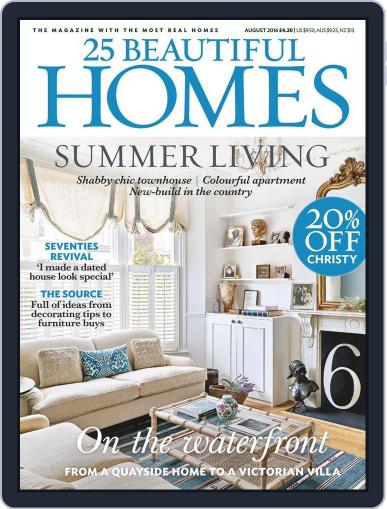 25 Beautiful Homes July 7th, 2016 Digital Back Issue Cover