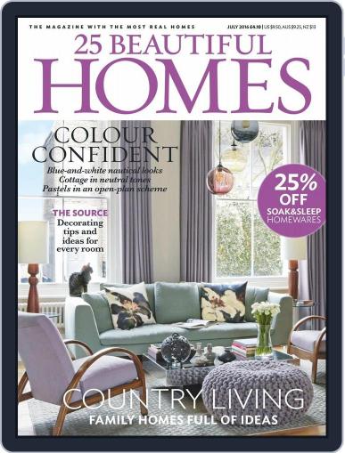 25 Beautiful Homes June 2nd, 2016 Digital Back Issue Cover