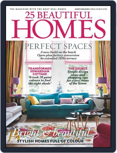25 Beautiful Homes February 4th, 2016 Digital Back Issue Cover