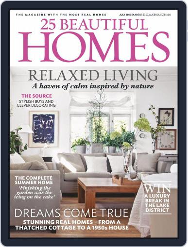 25 Beautiful Homes June 4th, 2015 Digital Back Issue Cover