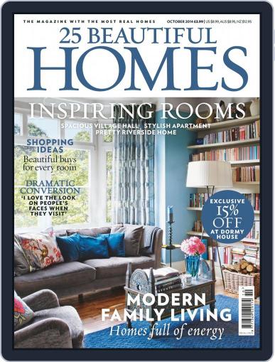 25 Beautiful Homes August 27th, 2014 Digital Back Issue Cover