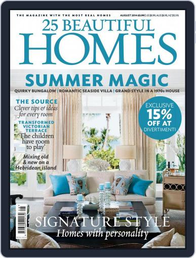 25 Beautiful Homes July 2nd, 2014 Digital Back Issue Cover