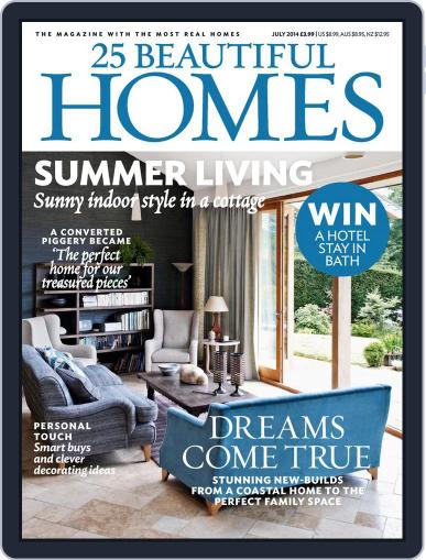 25 Beautiful Homes May 28th, 2014 Digital Back Issue Cover