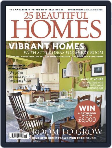 25 Beautiful Homes August 28th, 2013 Digital Back Issue Cover