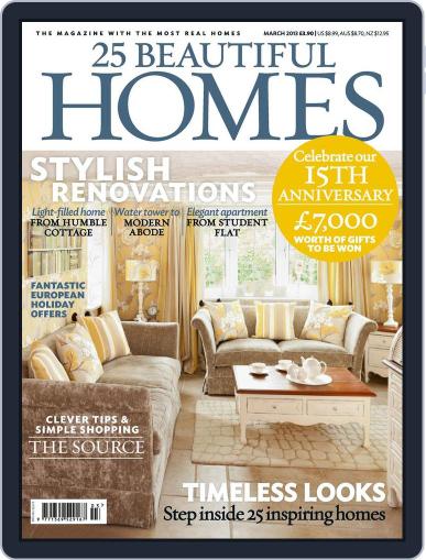 25 Beautiful Homes January 30th, 2013 Digital Back Issue Cover